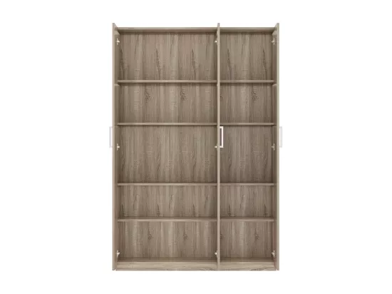 Armoire de rangement, collection TOM, 3 portes chêne sonoma