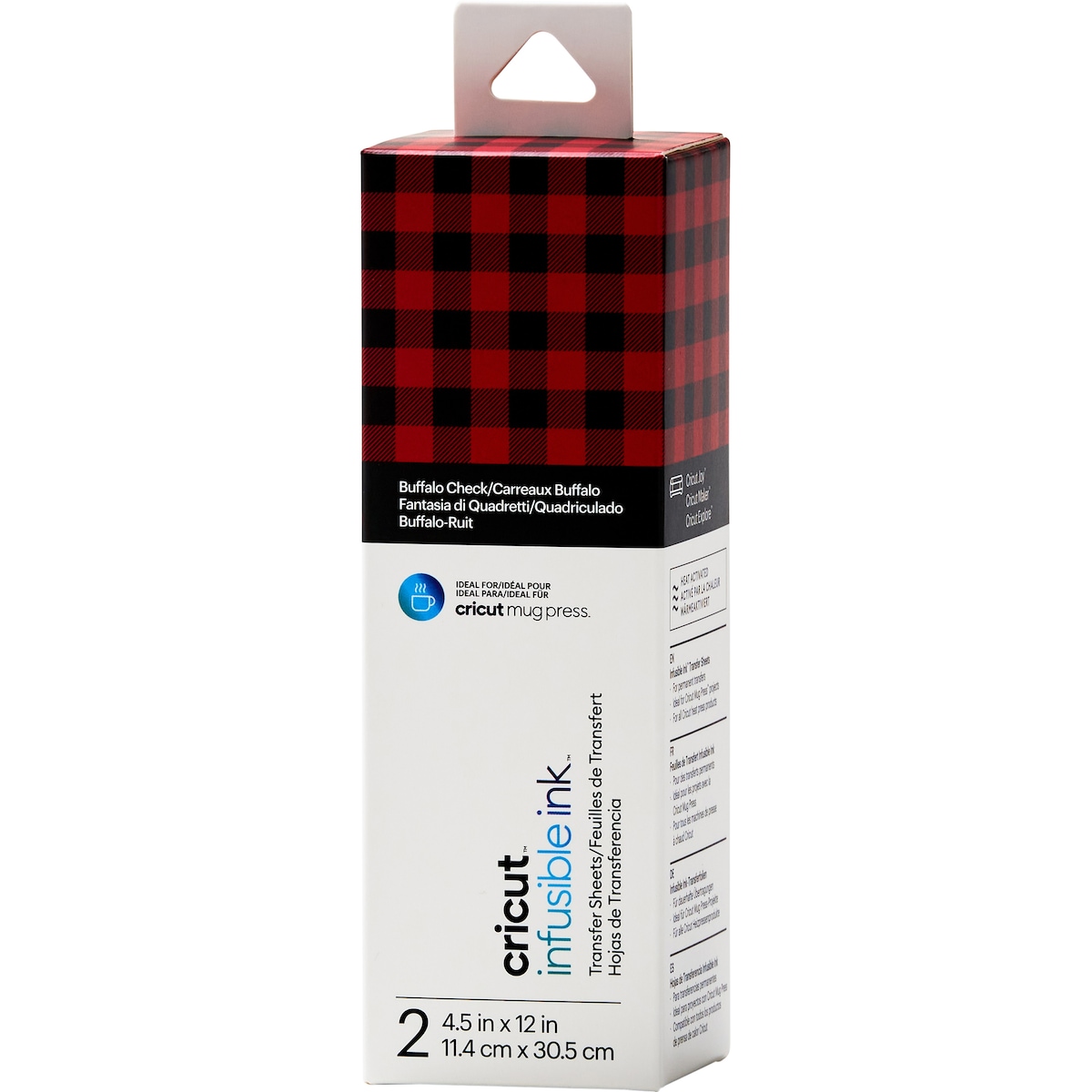 Cricut Infusible Ink overføringsark 2-pk. (buffalo check)