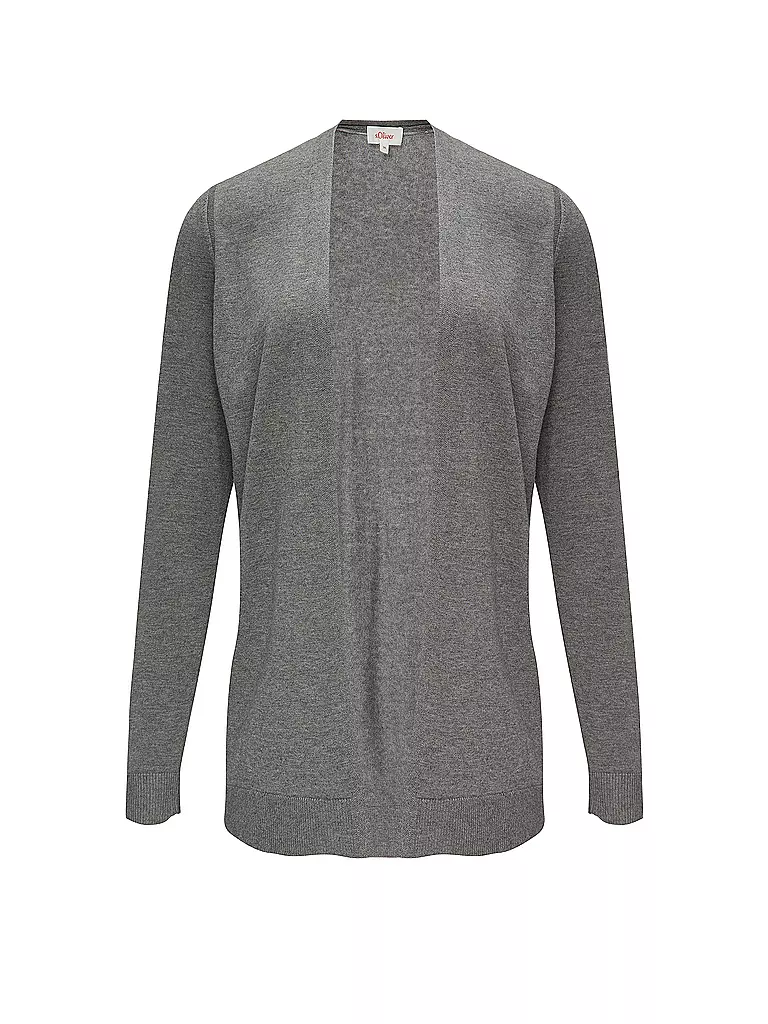 S.OLIVER Strickjacke  grau