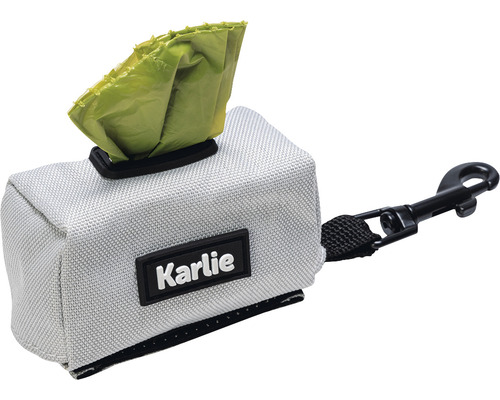 Karlie nylon poepzakje 7,5 x 3,5 x 4 cm grijs