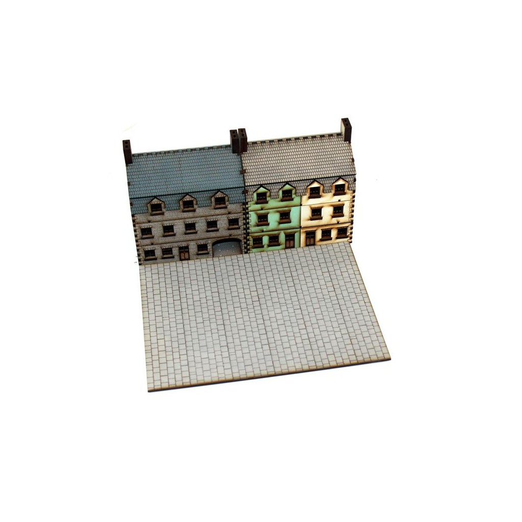 15mm Scale Flag Stone Plaza