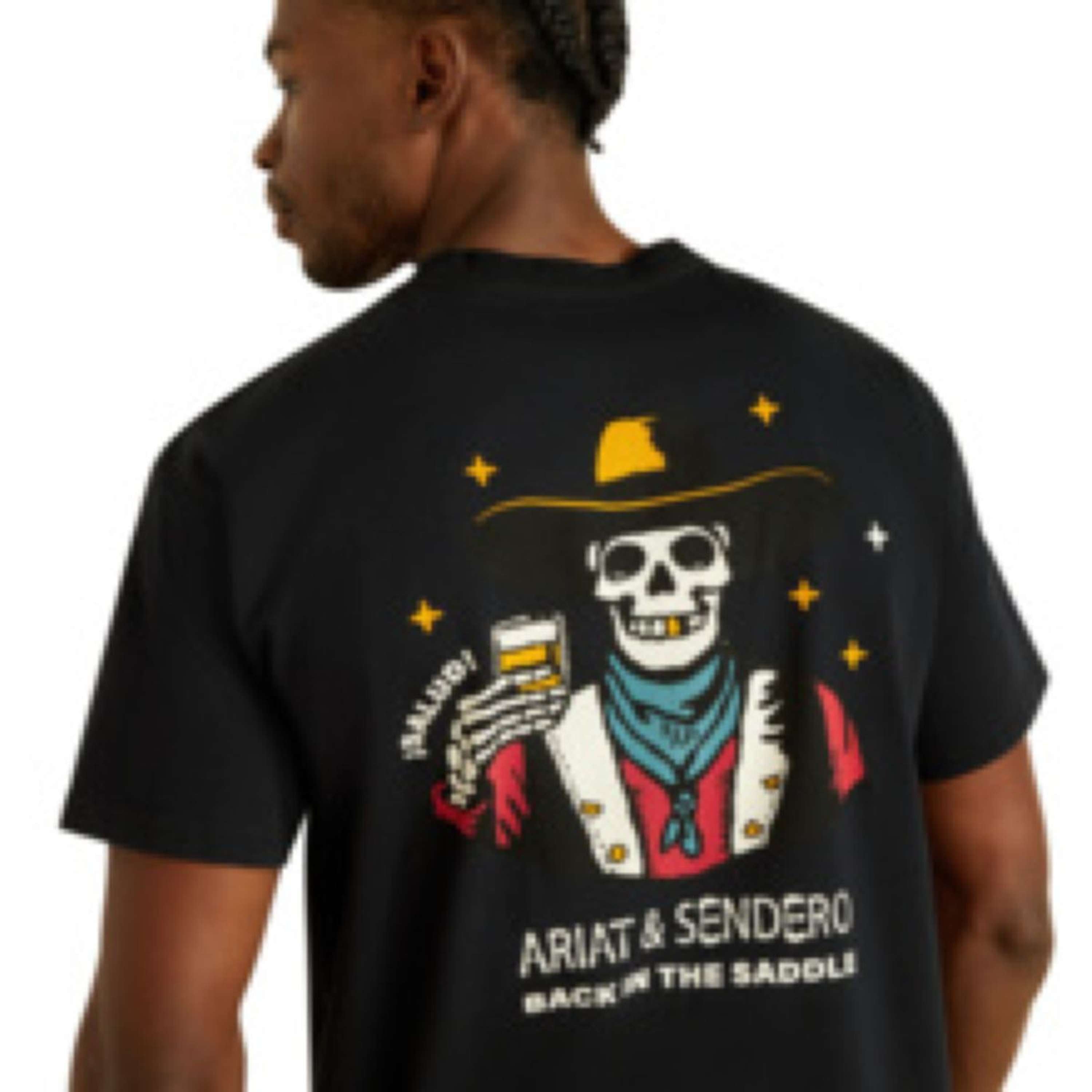 Ariat T-Shirt Sendero Heren Zwart