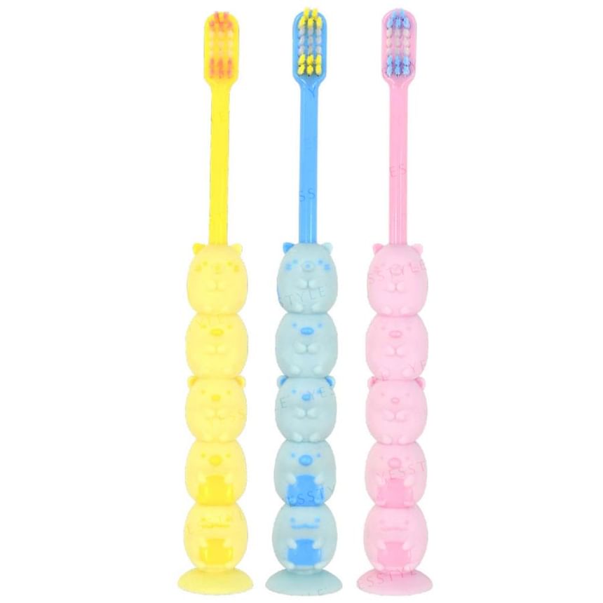 San-X - San-X Sumikko Gurashi Pitatto Tandenborstel met Zuignap RVS