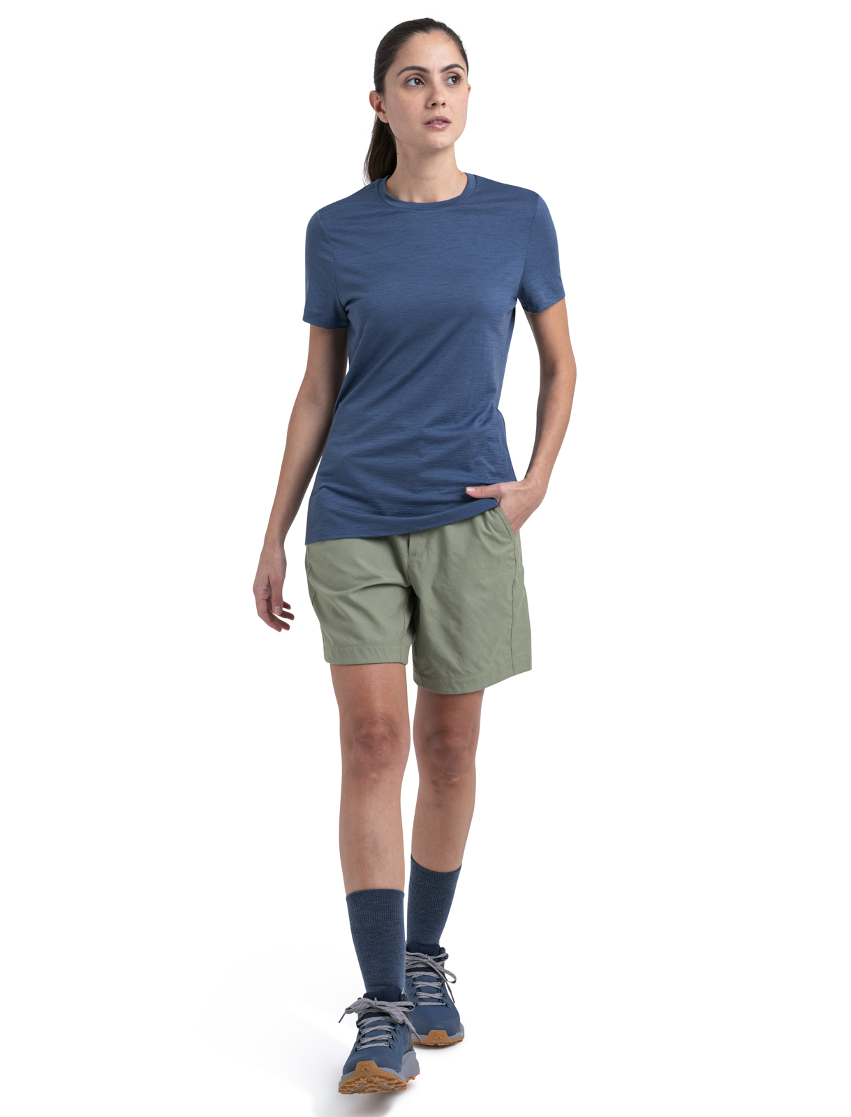 Icebreaker Merino 150 Tech Lite 3 SS Womens Dawn