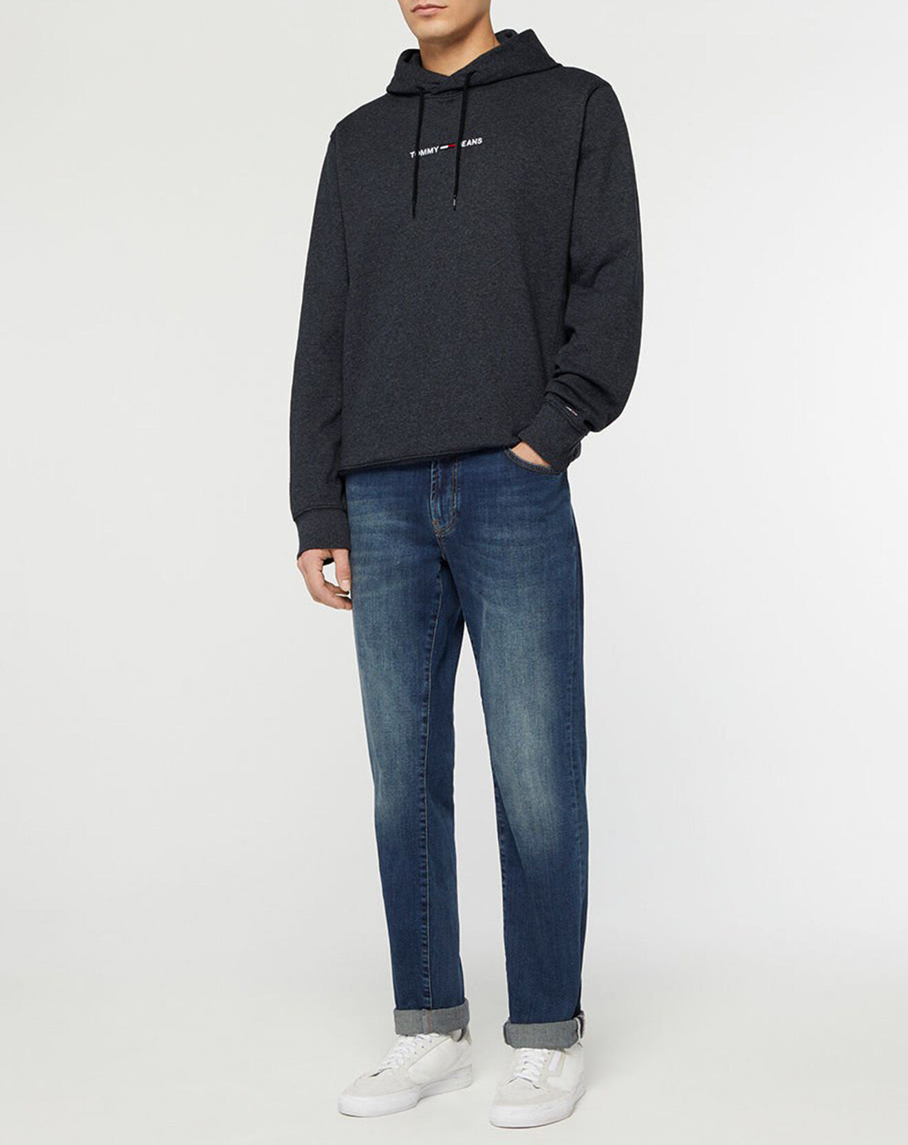 Tommy Jeans Sweat Logo noir