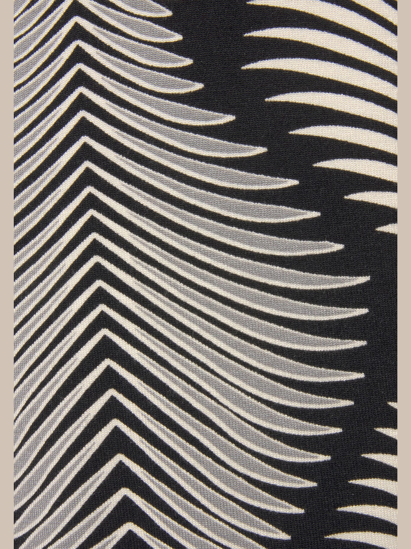 Kimono court avec imprimé palmiers graphique