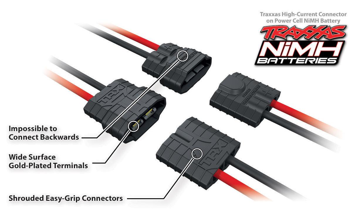 RC-Akku NiMH 3300 mAh 8.4 V7 Zellen NiMH-Akku für Traxxas Modelle