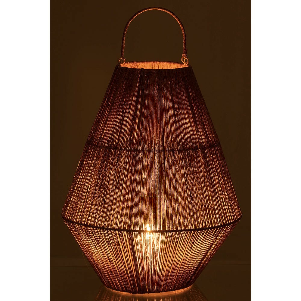 Lanterne dantya jute naturel