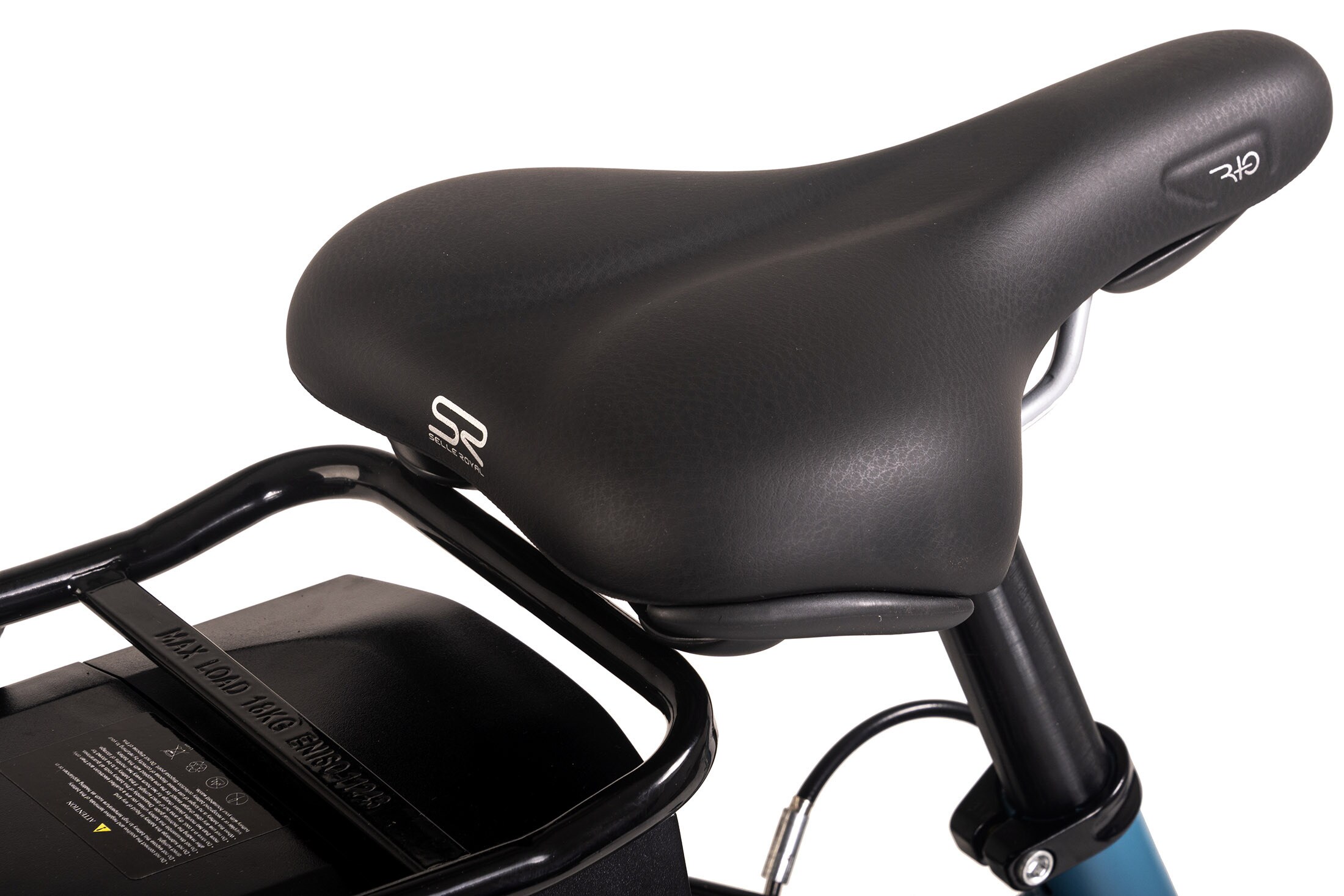 Hollandia E-Citybike Damen 28'' Optima Basic Blau 7 Gänge