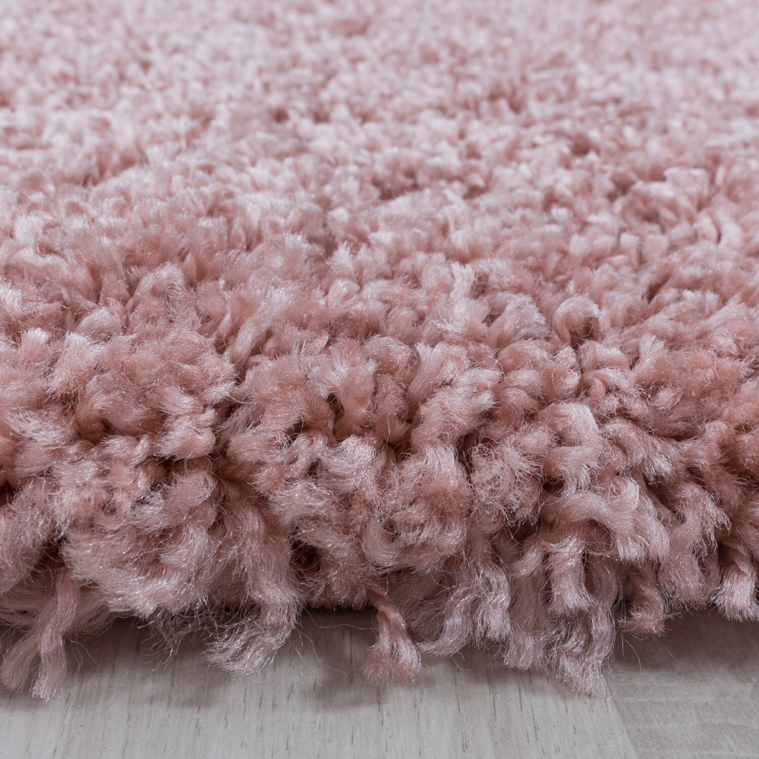 Runde Hochflor Teppich - Flauschiger Langflor Shaggy Teppich, Wohnzimmerteppich