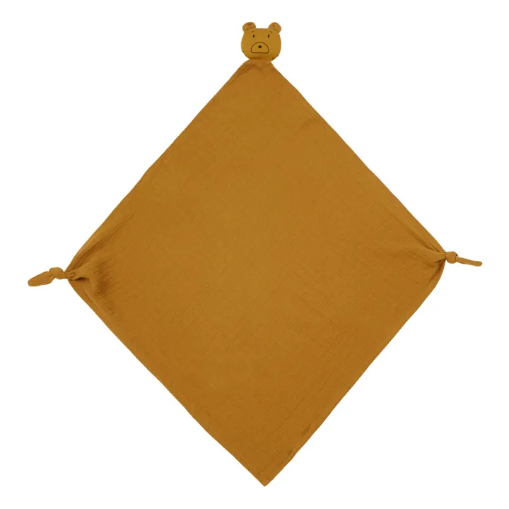 Liewood Doudou lange Robbie en coton bio | Caramel