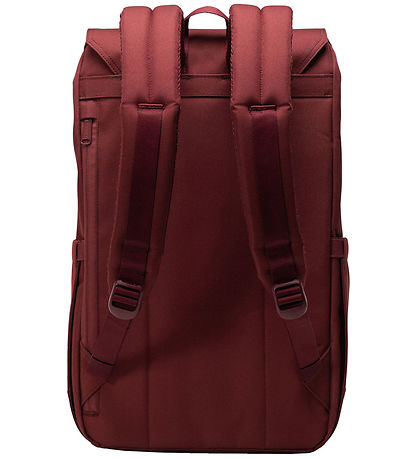 Herschel Rygs?k - Retreat - Oxblood Rød Quilted