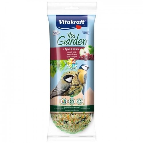 Bolas de gordura Vitakraft com sabor de maçã e uva para pássaros - Pacote com 7 unidades de 350g
