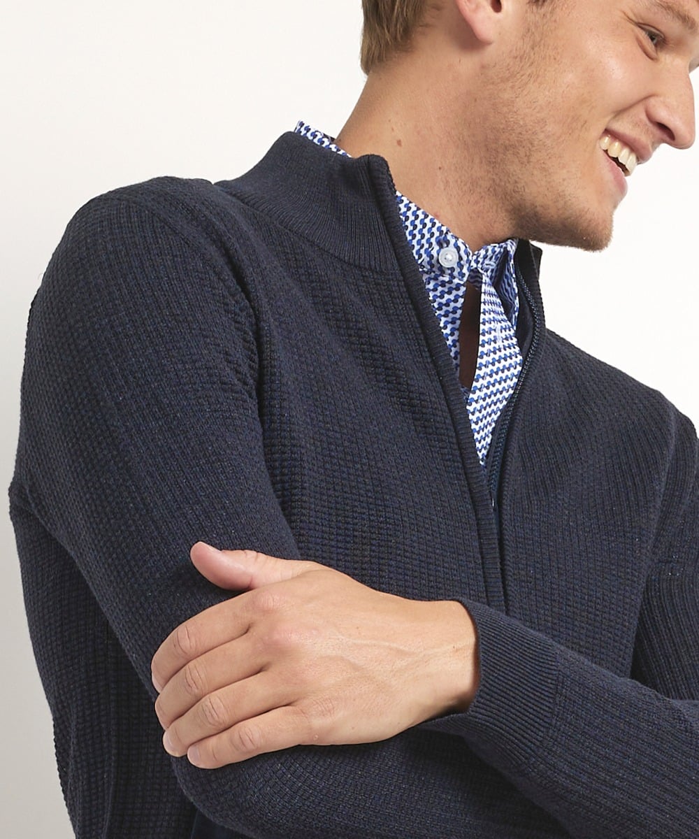 vest met nylon details
