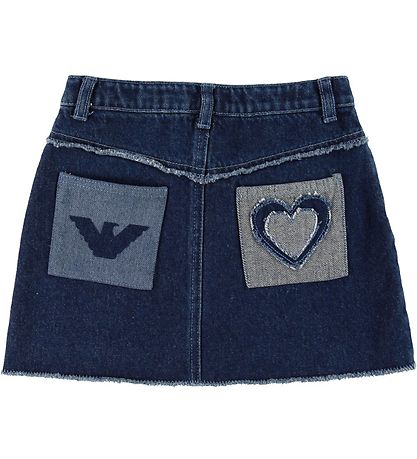Emporio Armani Nederdel - MørkDenim