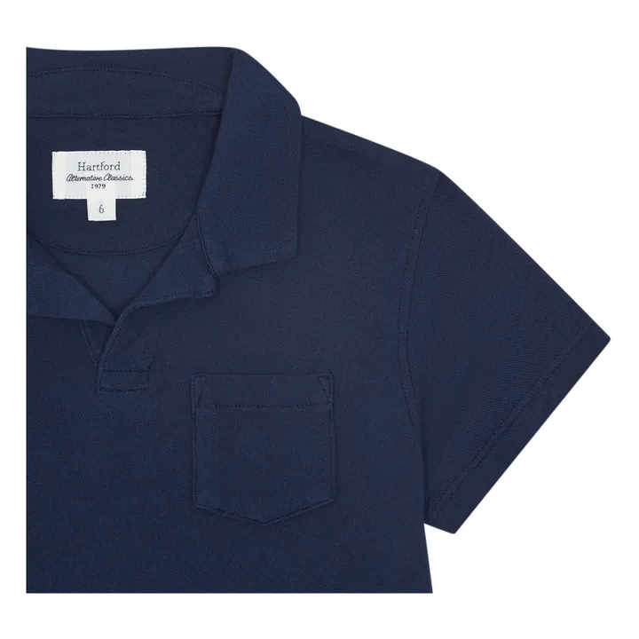 Hartford Polo Piqué | Bleu marine