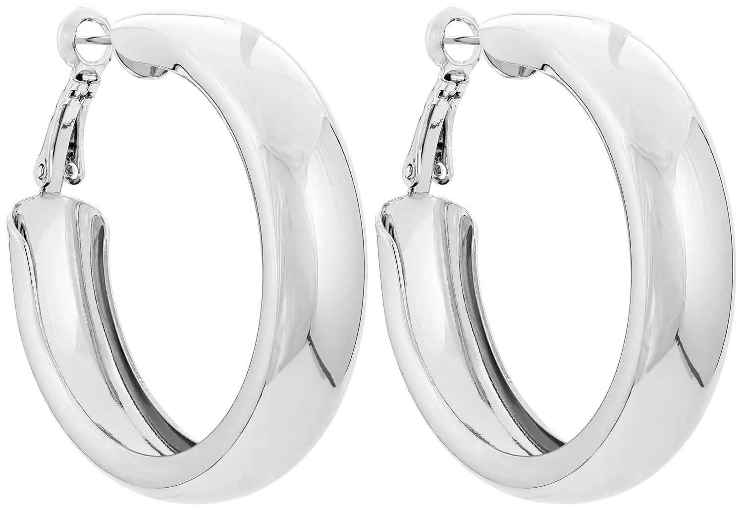 Creolen - Chunky Silver