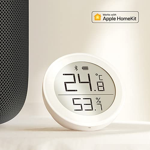 Qingping (by Xiaomi*) - Mini Bluetooth 5.0 Thermometer Hygrometer für Android - Weiss