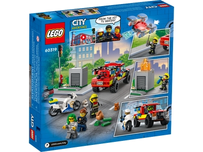 LEGO Brandweer & Politie achtervolging (60319)