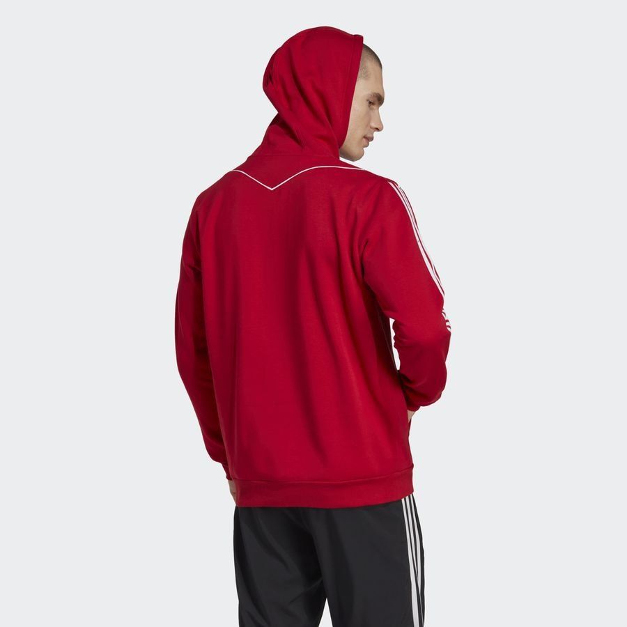 adidas Sweat à Capuche Tiro 23 League - Rouge/Blanc