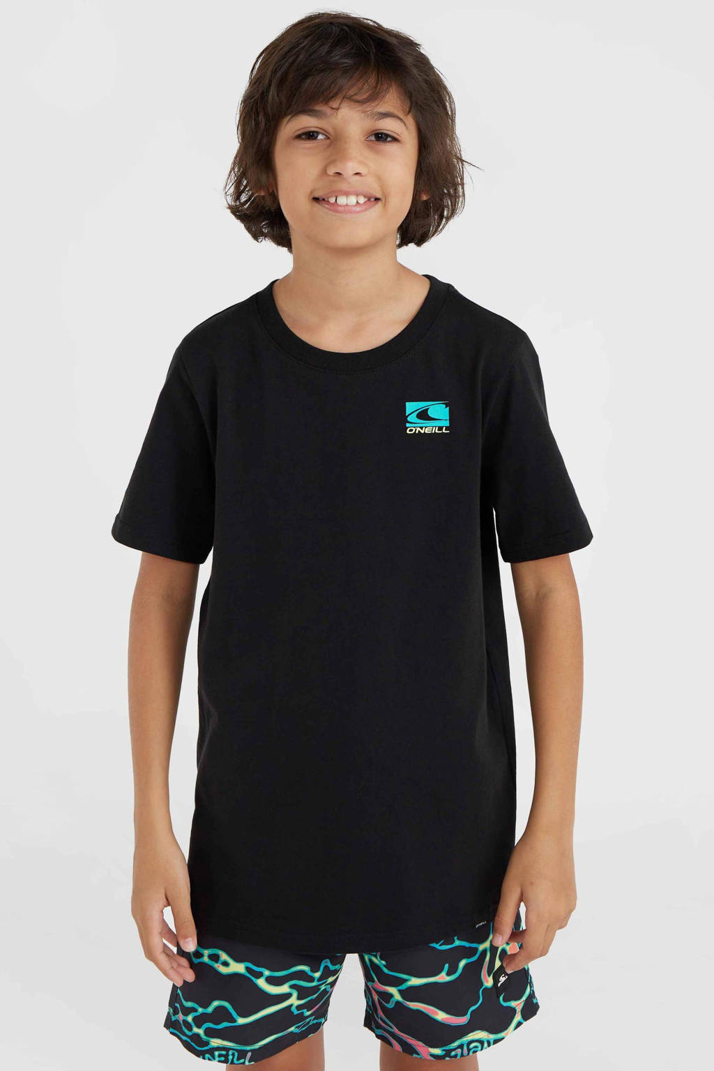 O'Neill T-shirt met backprint zwart