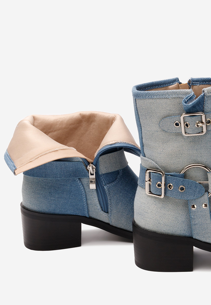 Bottines femme denim Pamira