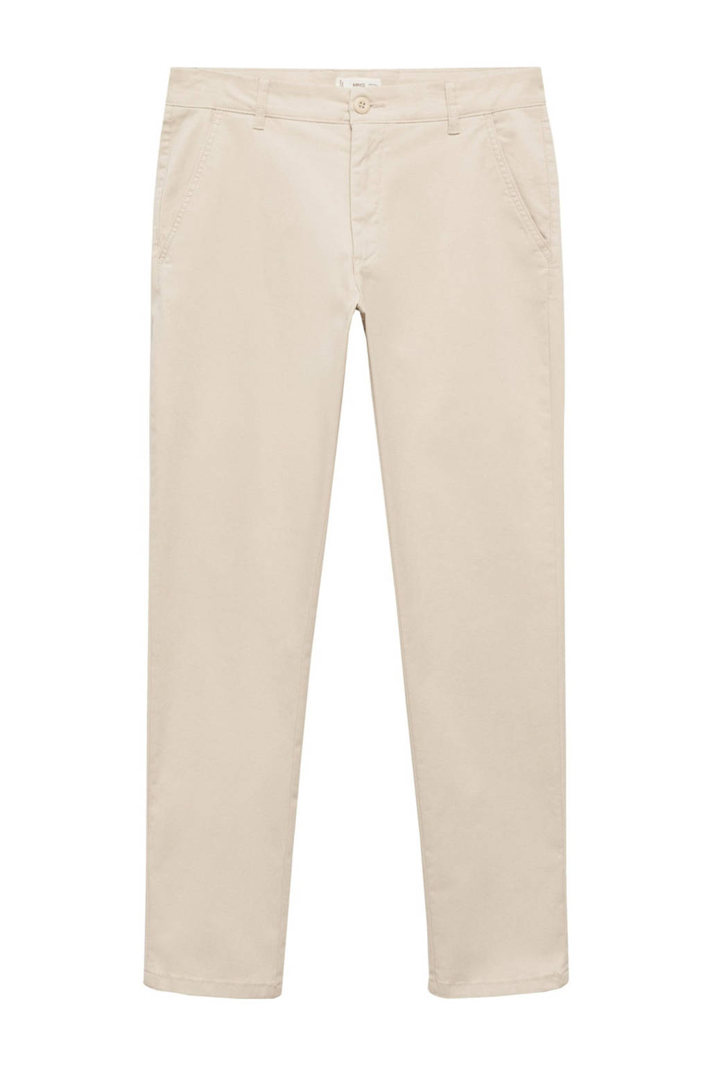 MANGO TEEN broek naturel wit