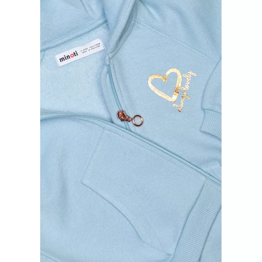 MINOTI Sweatjacke Hellblau