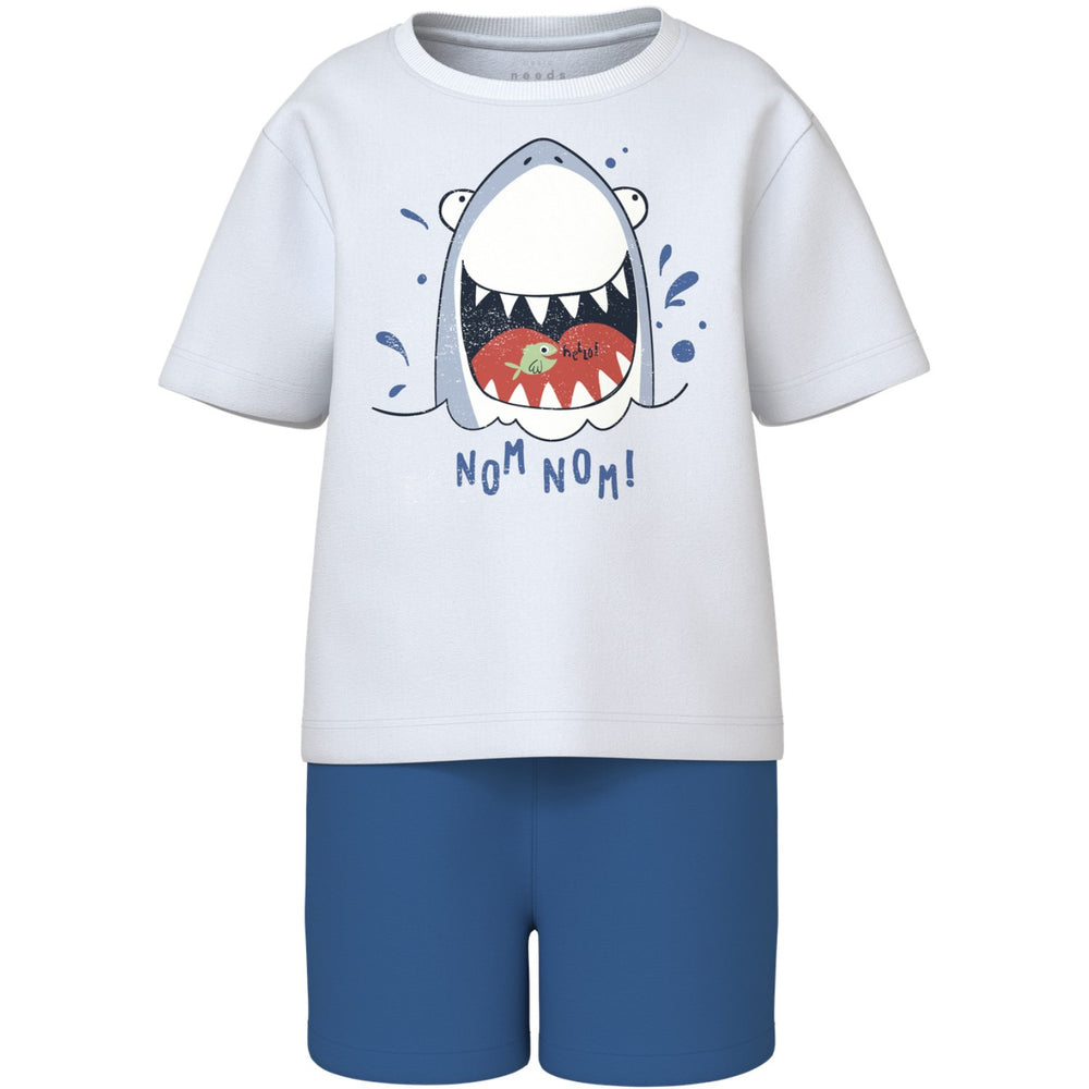 Køb Name It Bright White Vigor Regular Shorts Sæt