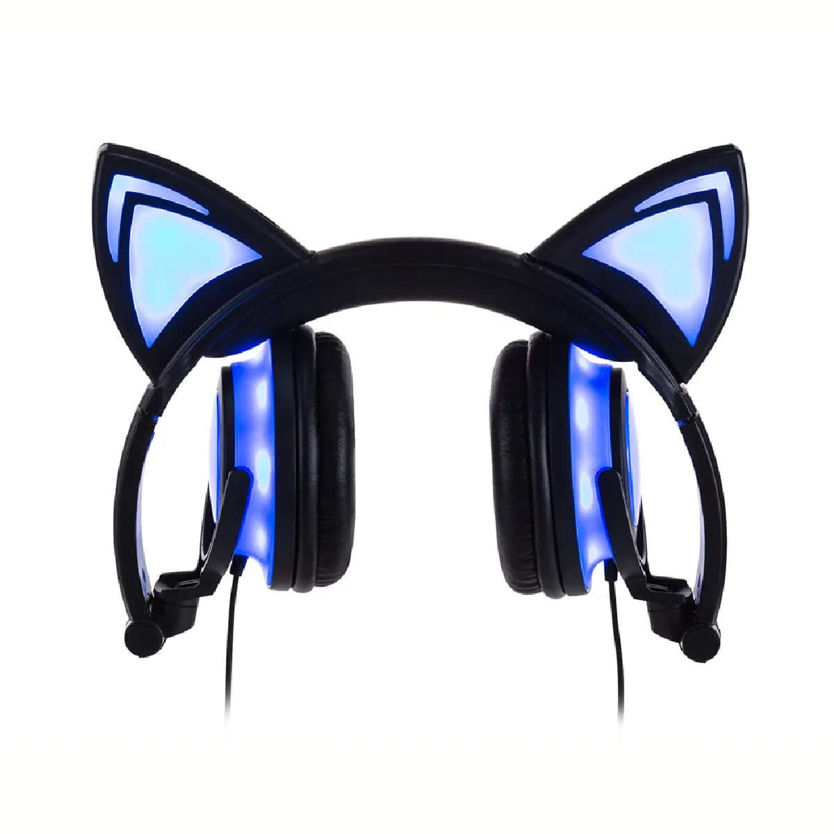 Universal Casque LED Oreilles de Chat