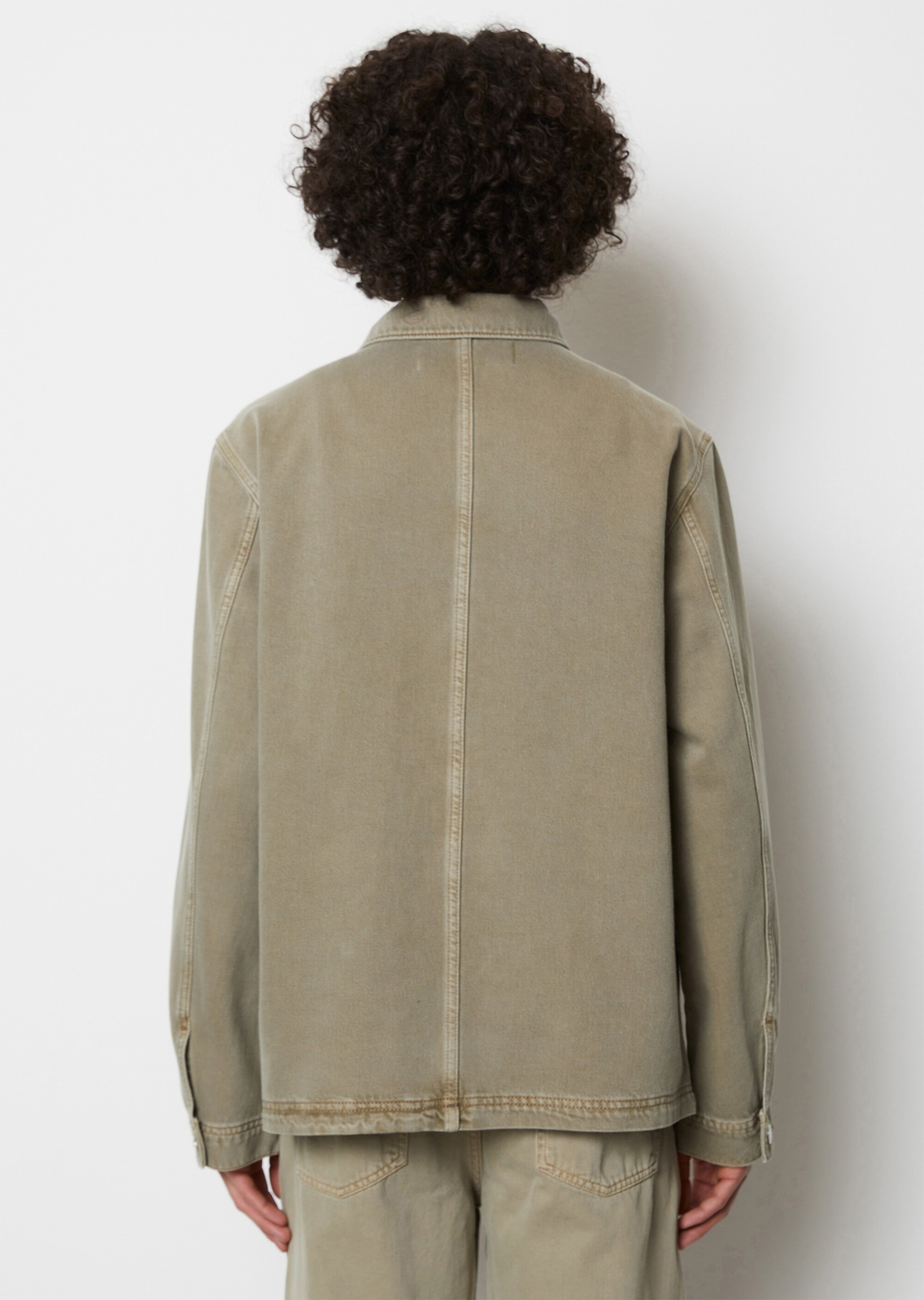 Denim-Chore-Jacke aus reiner Bio-Baumwolle