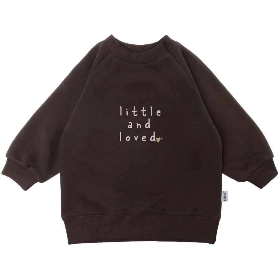 Liliput Sweatshirt little and loved braun