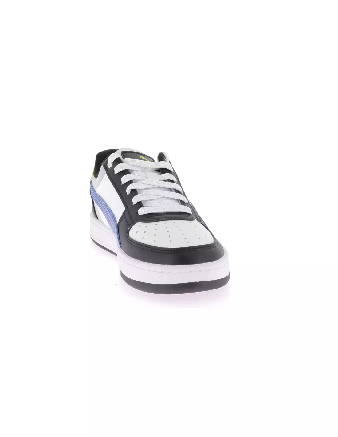 PUMA CAVEN 2 BLOCK JR - Baskets NOIRVERTBLEAU