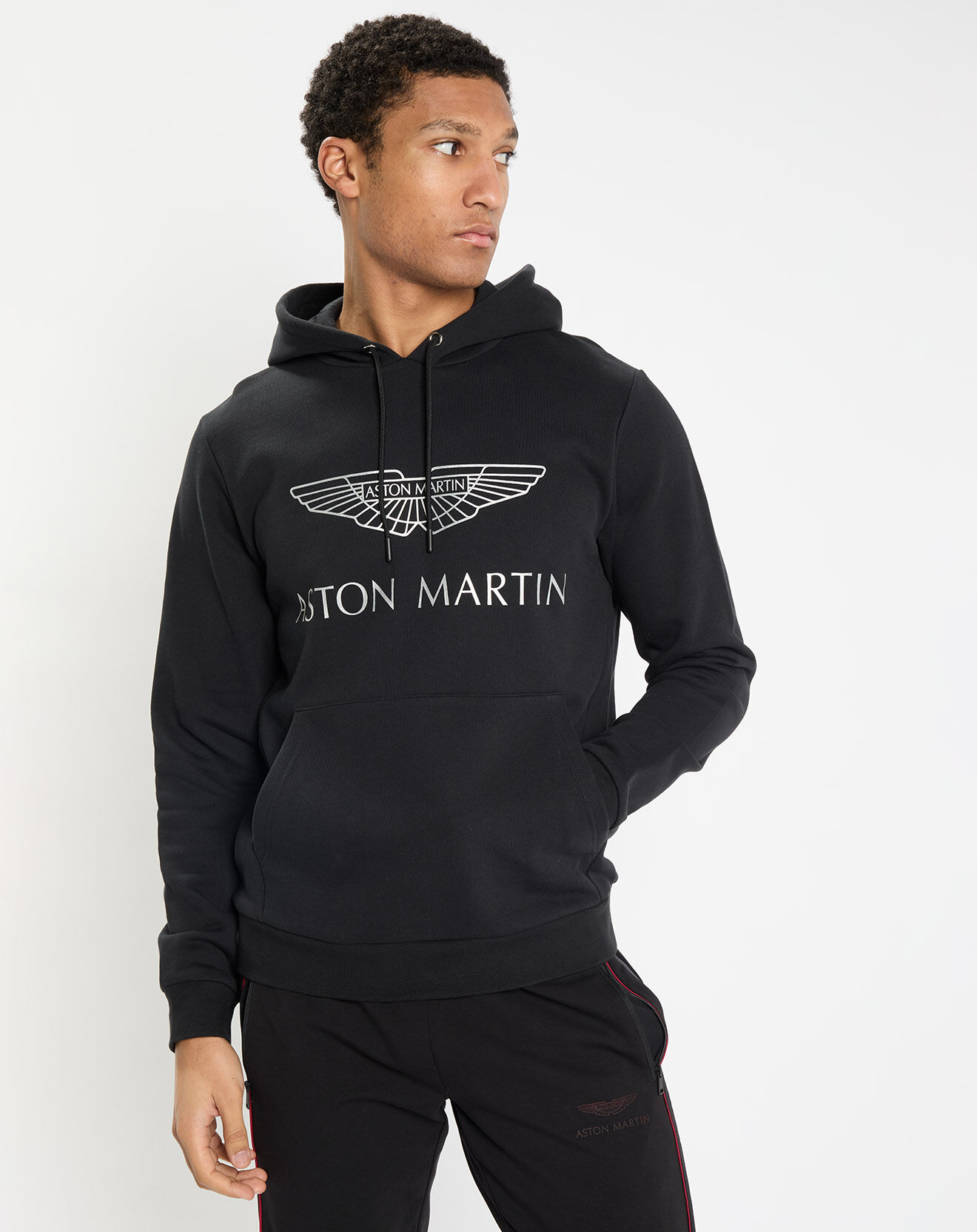 Hackett London Sweat à capuche Aston Martin Racing noir