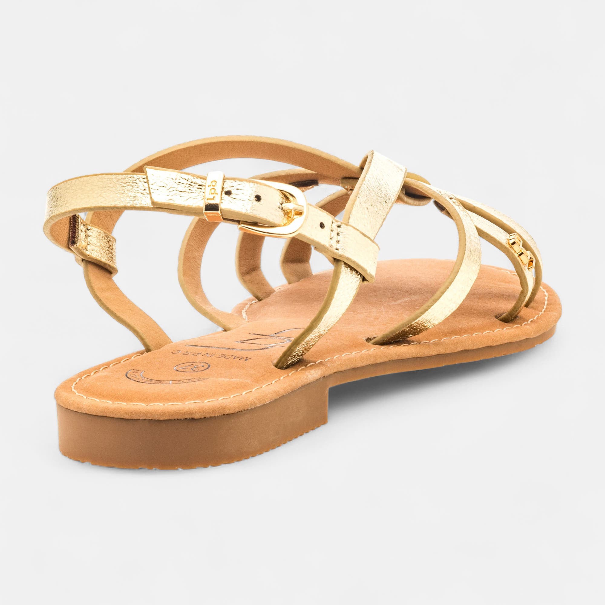 Nu-pieds Femme or
