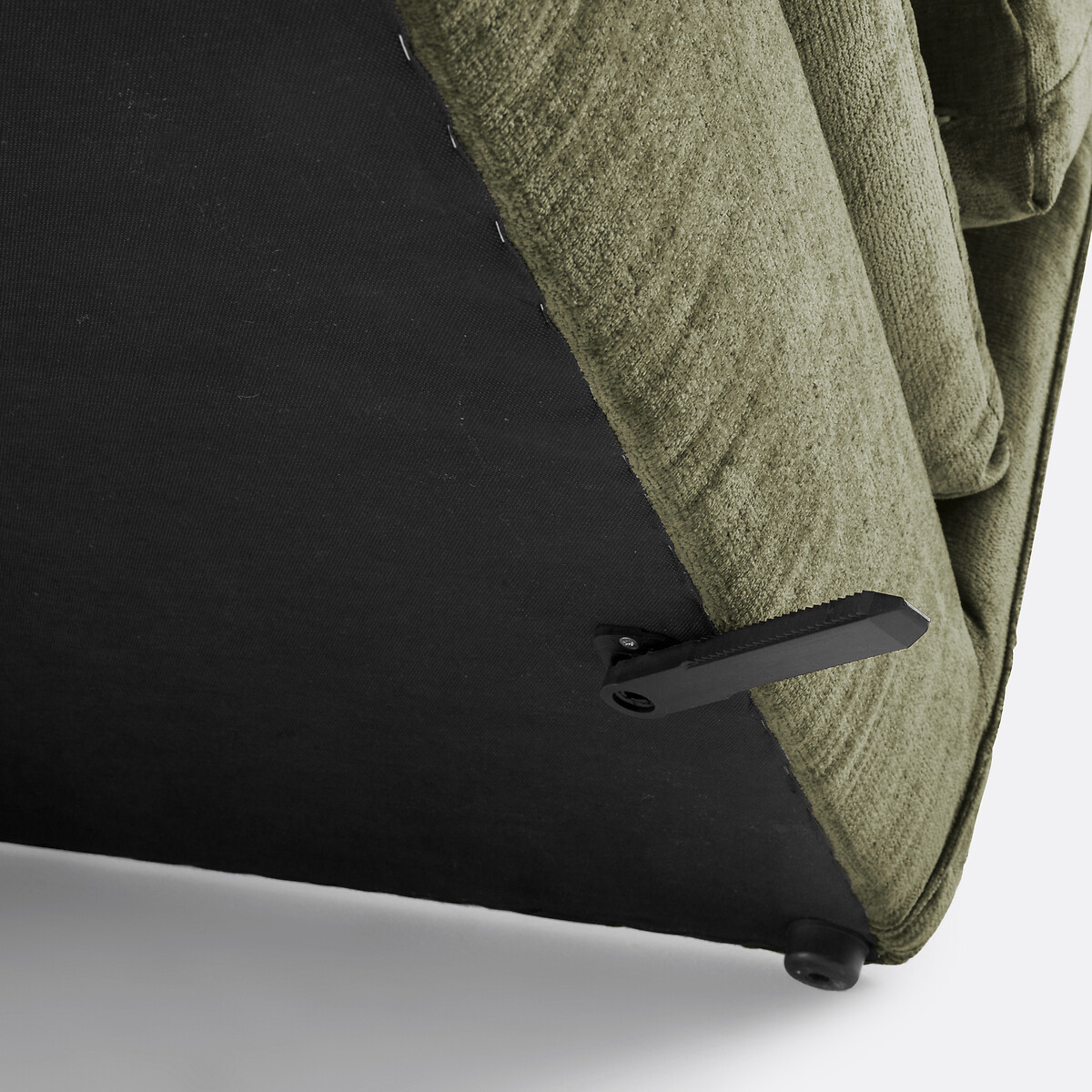 LA REDOUTE INTERIORS<br>Banco modular de getextureerd fluweel, Malo