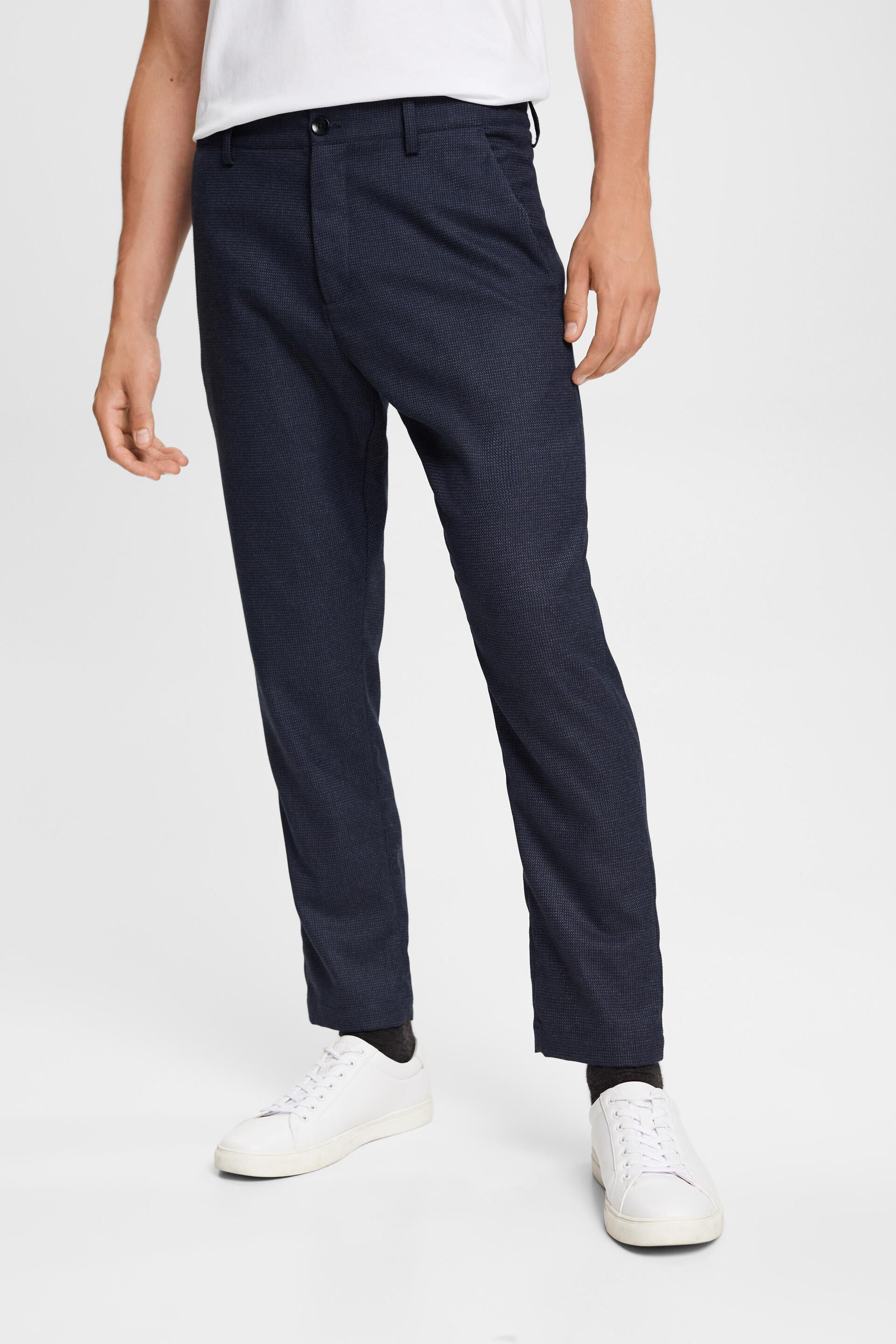 Pantalon de costume texturé