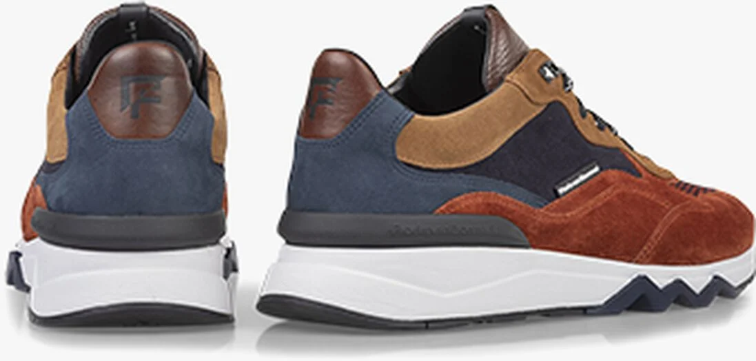 FLORIS VAN BOMMEL oranje floris van bommel lage sneakers sfm-10136