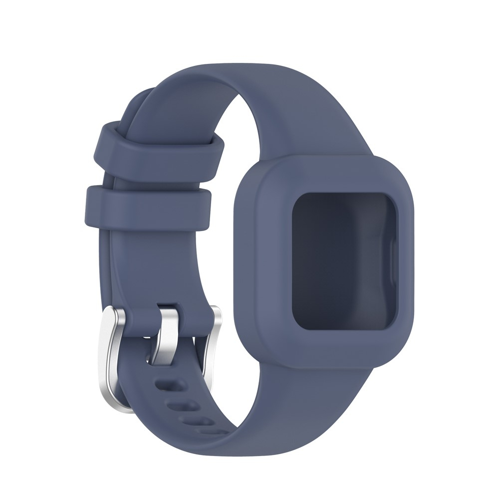 (Gr. XS) Garmin Vivofit JR 3 Silikon Armband mit Dornschliesse (Gelenkumfang ca. 135 - 200mm) - Grau / Blau