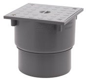 Airfit reinigingsplug DN 110, DN 125, met roestvrijstalen deksel, 50300RVA4