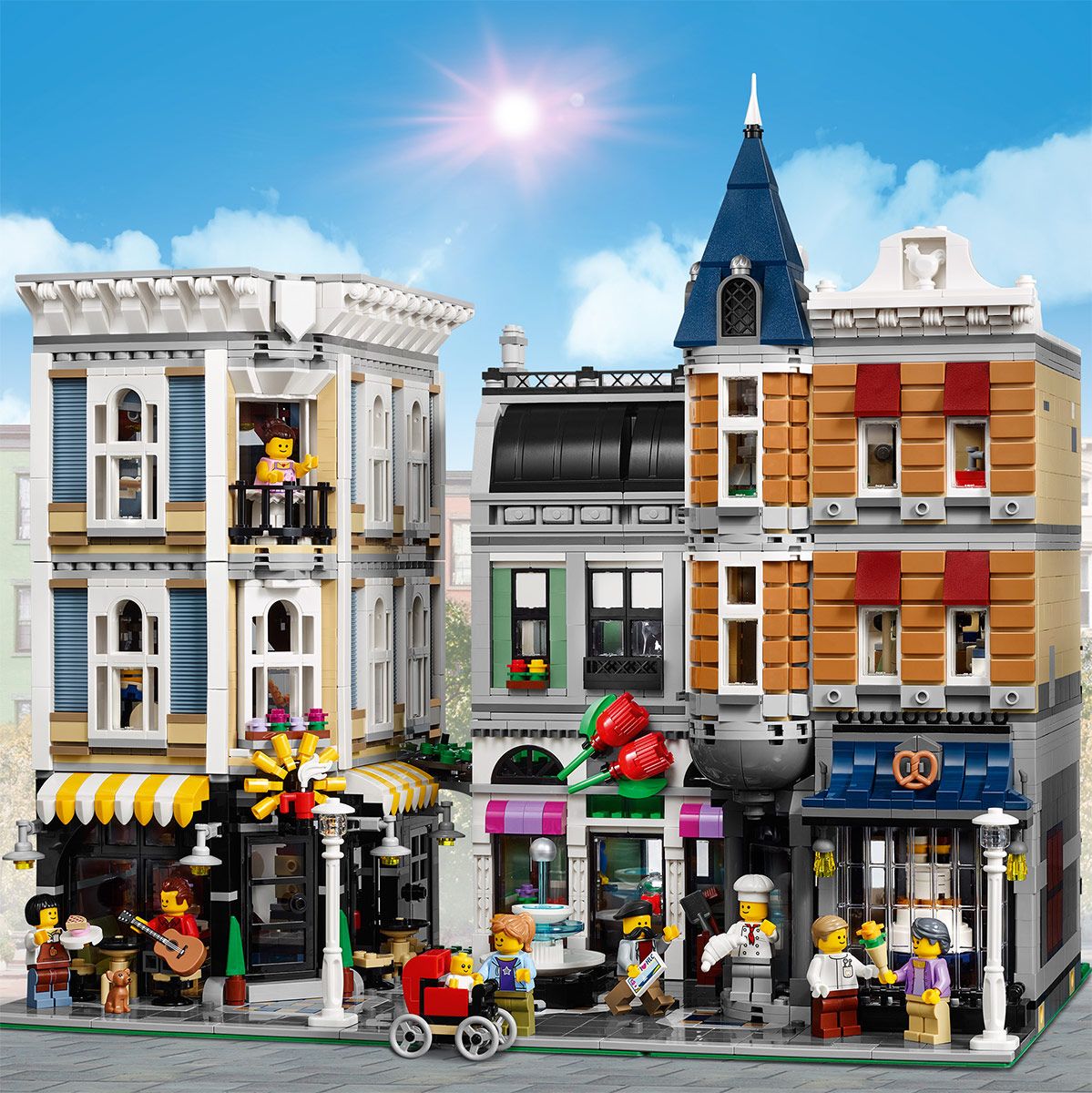 La place de l’assemblée LEGO Creator 10255