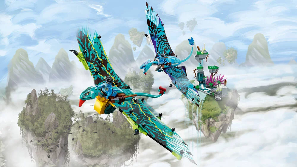 LEGO® AVATAR 75572 - LE PREMIER VOL EN BANSHEE DE JAKE ET NEYTIRI