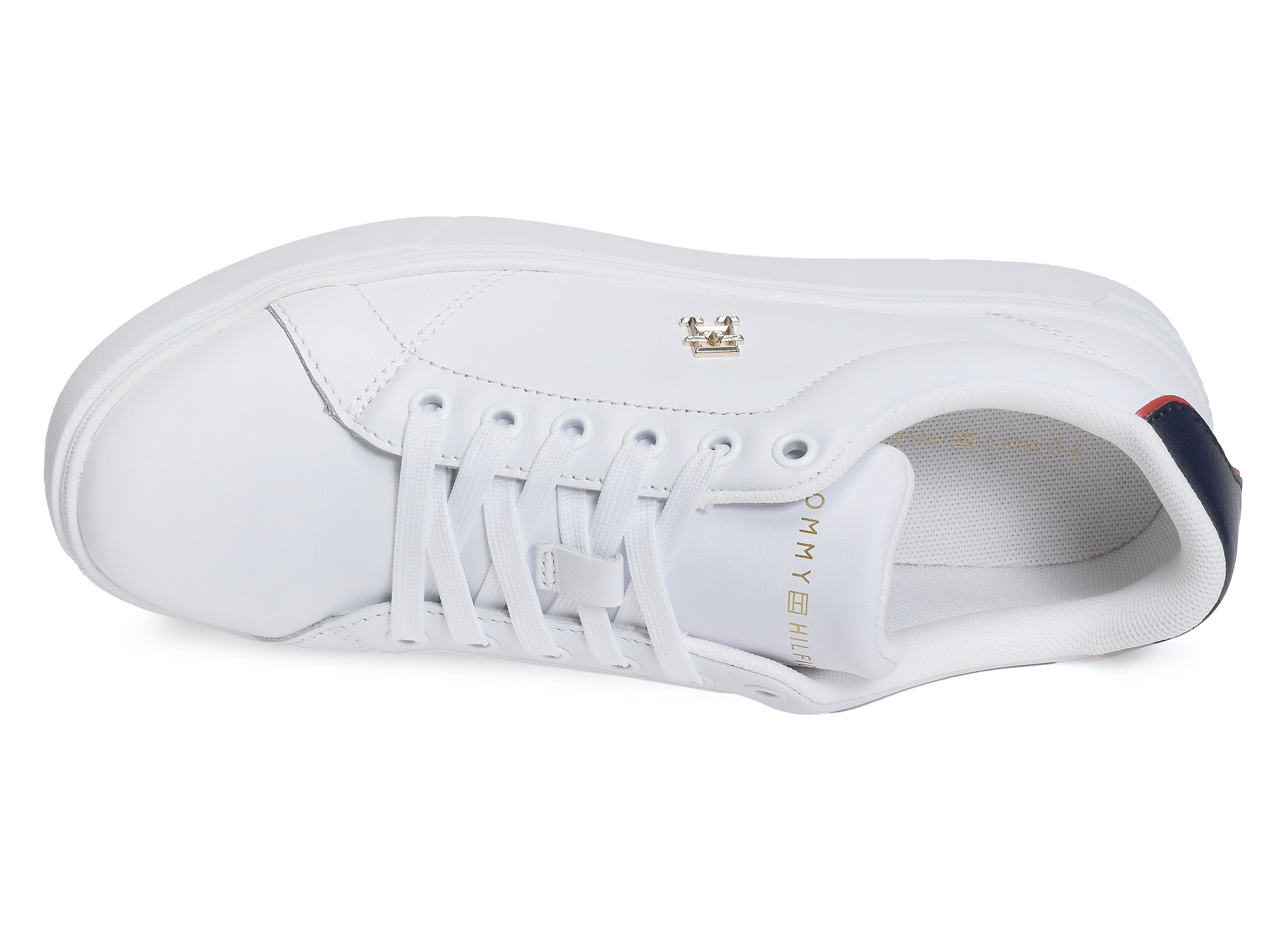 Elevated essential court sneaker 6965 blanc