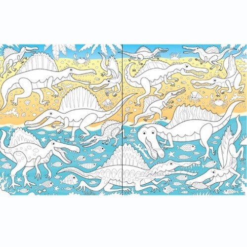 Uitgeverij usborne zoekboek en puzzel 100st - dinosaurussen