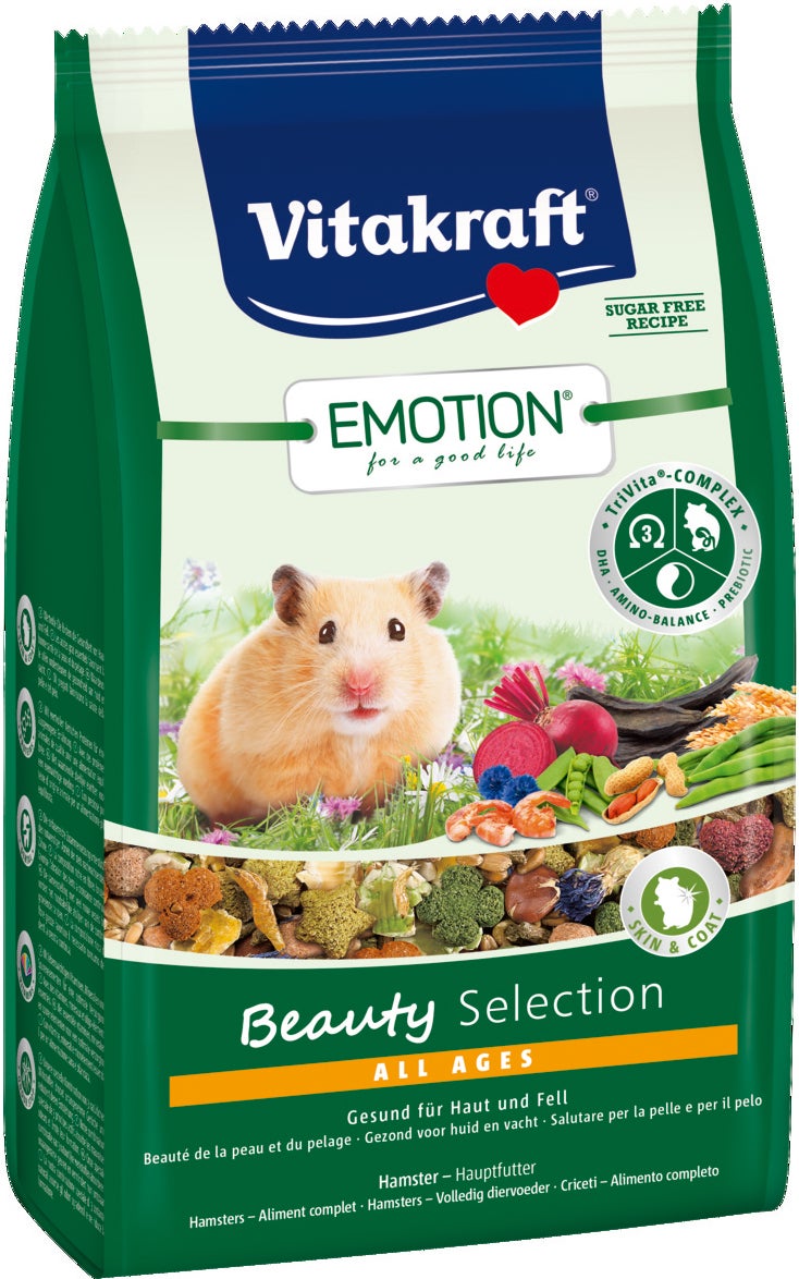 Vitakraft hamstervoer Emotion Beauty Selection 600 g