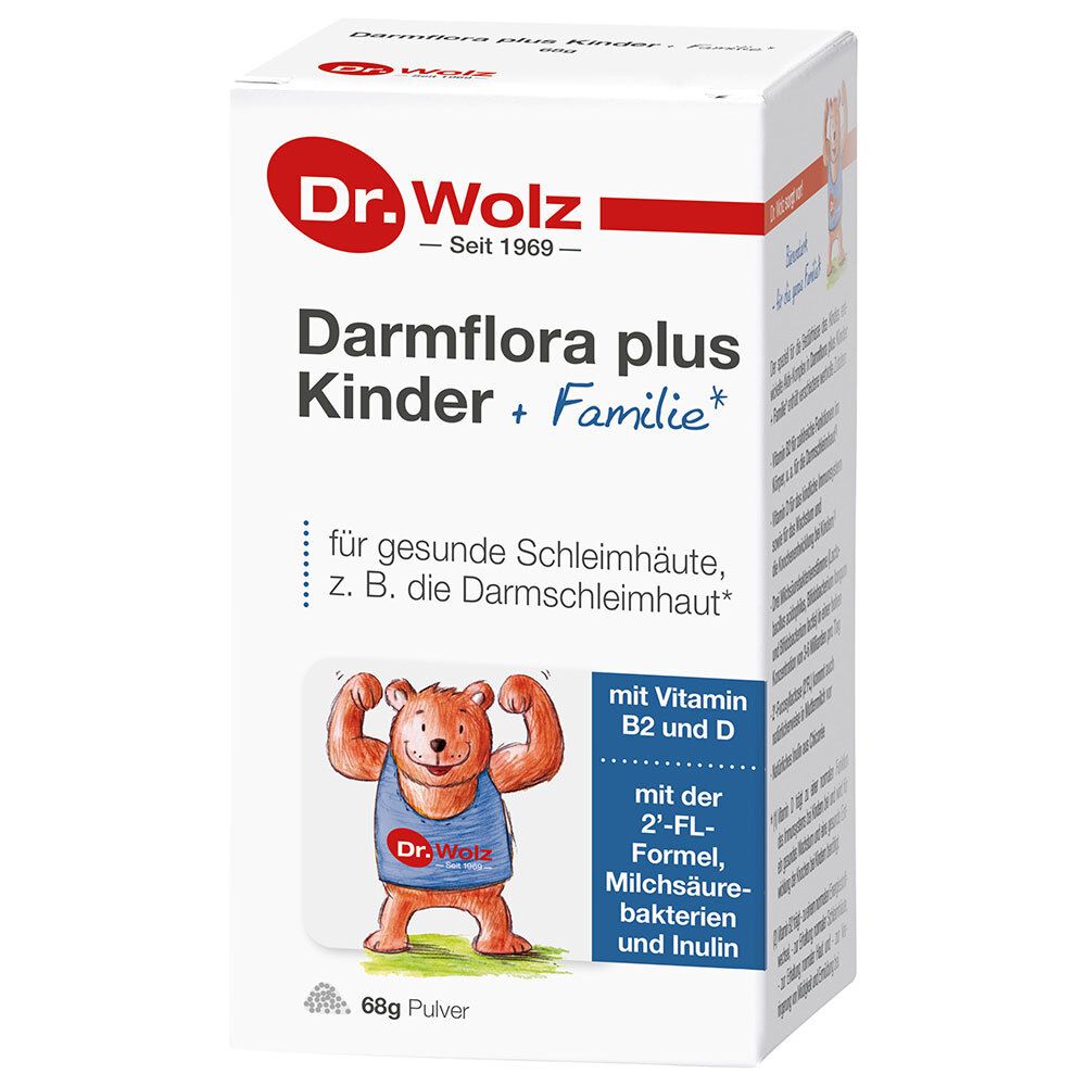 Dr. Wolz Darmflora plus® Kinder + Familie