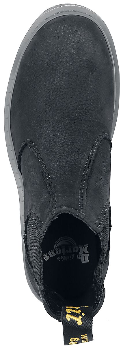 2976 - Black Milled Nubuck Wp | Dr. Martens Bottes
