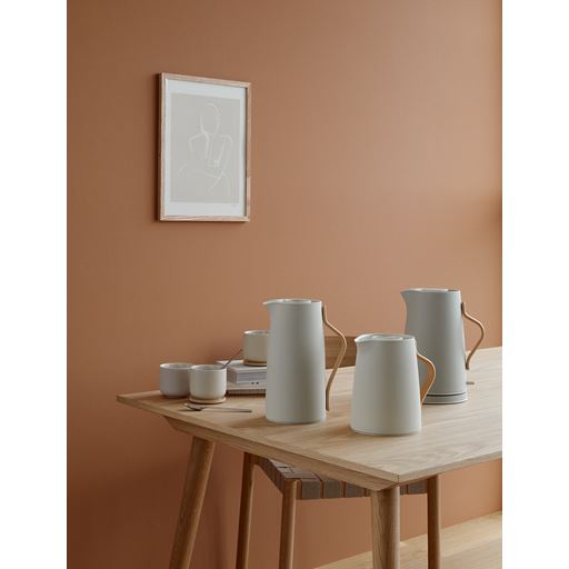 Stelton Emma Termokande, Sand, 1,2 L