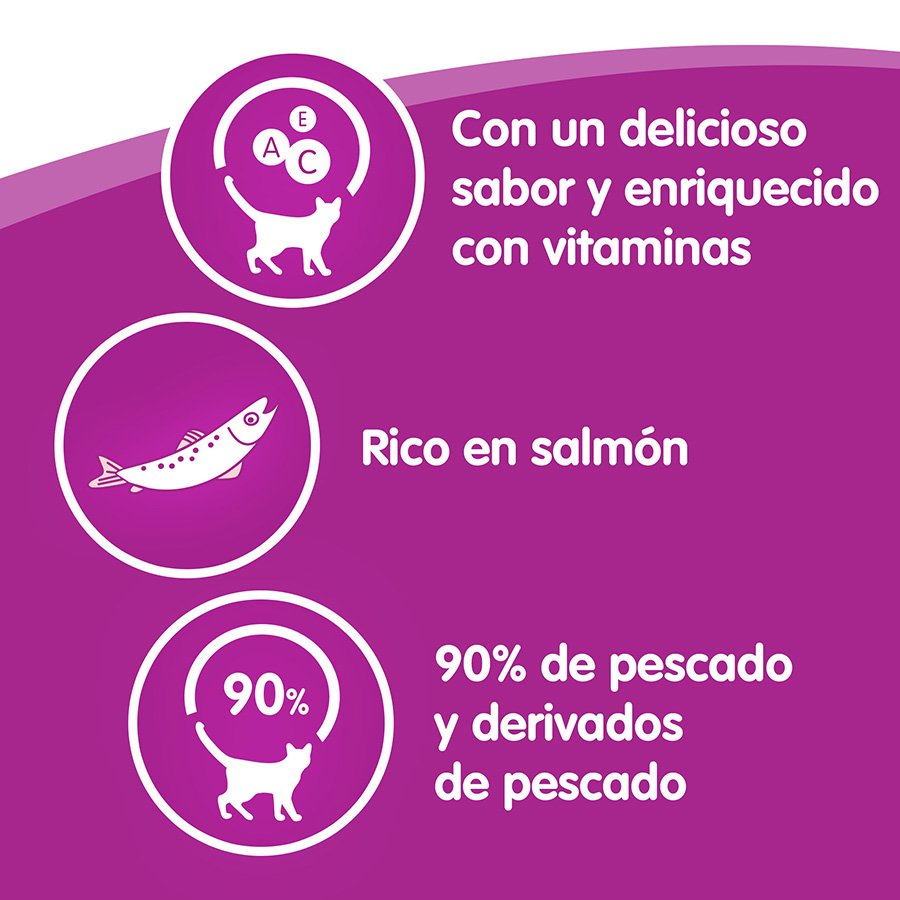 Whiskas Sticks Snacks  Salmón para Gatos