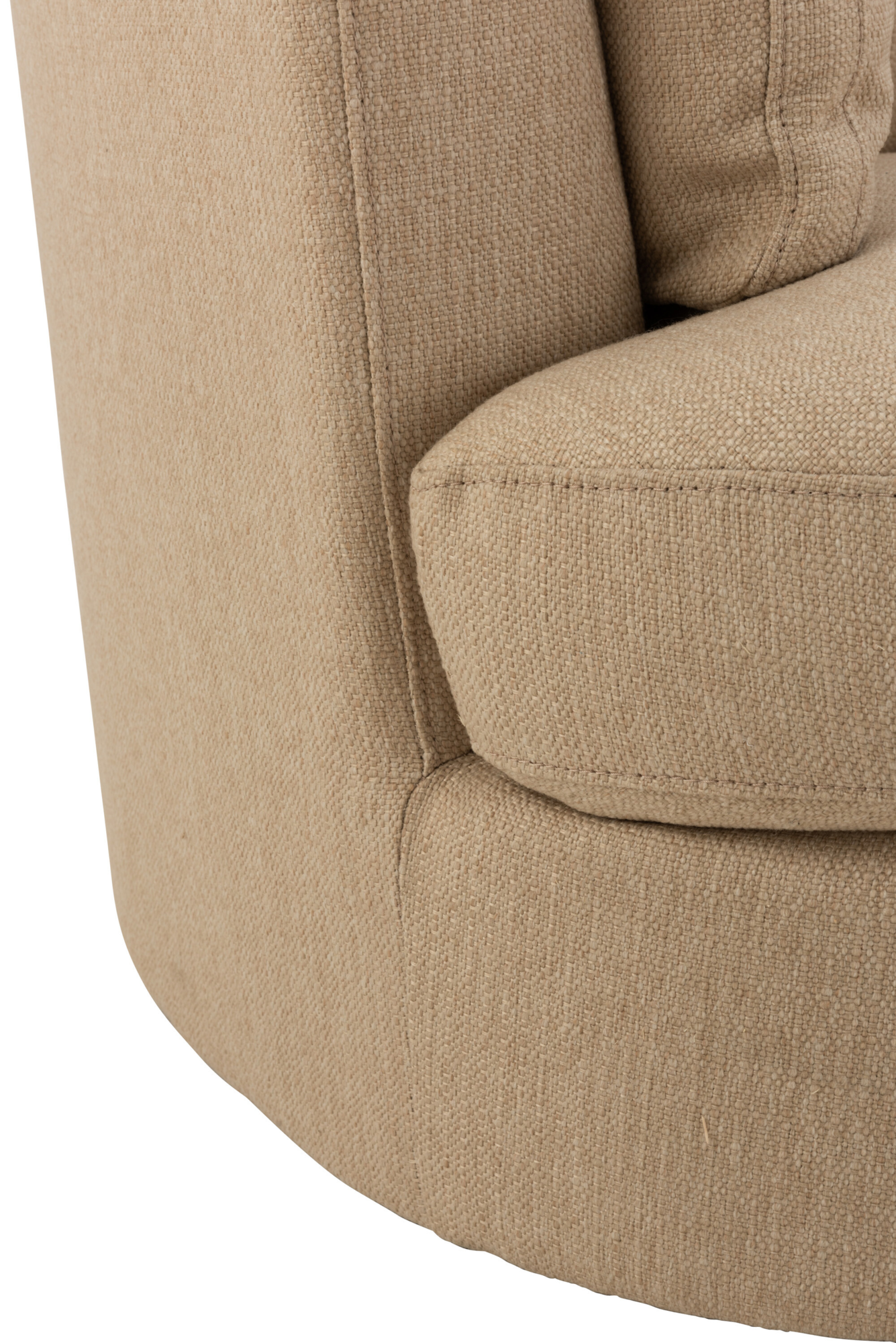 Fauteuil 360º donkerbeige